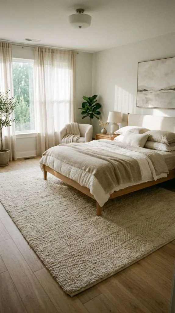 Neutral Wool Rug