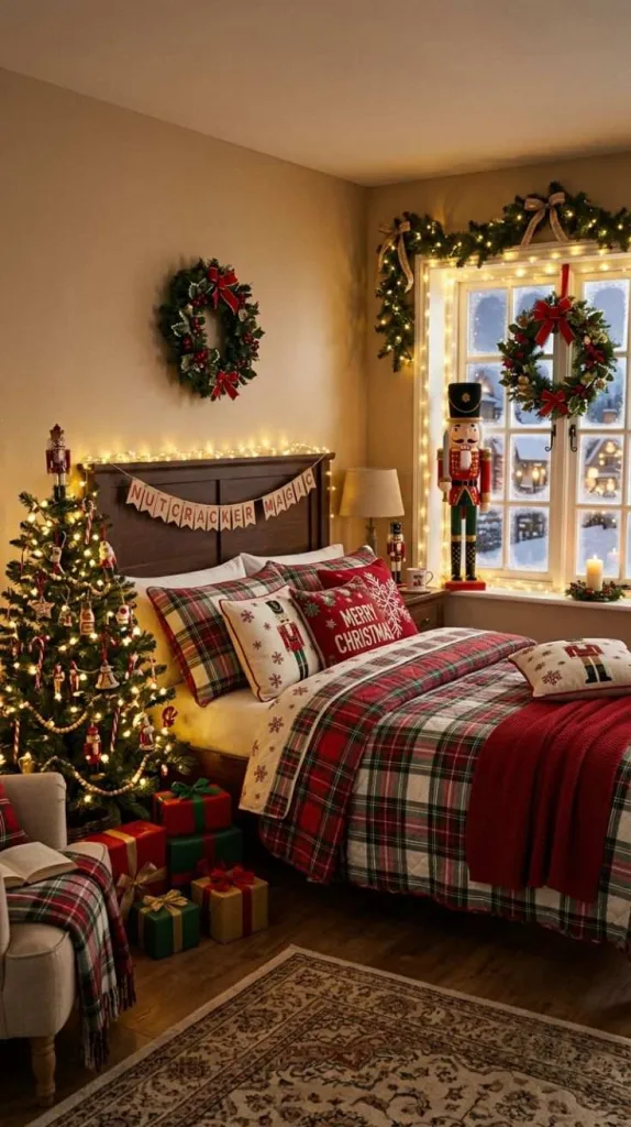 Christmas Bedroom Ideas for a Cozy Festive Retreat 7 Nutcracker Bedroom Theme