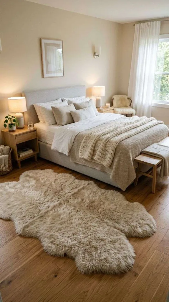 Plush Faux Fur Rug