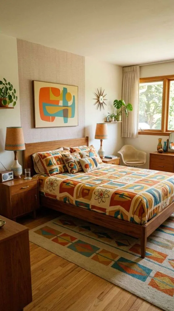 Retro Patterned Bedding