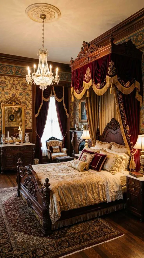 Victorian Bedroom Ideas for a Timeless Elegant Retreat 3 Royal Canopy Bedroom Design