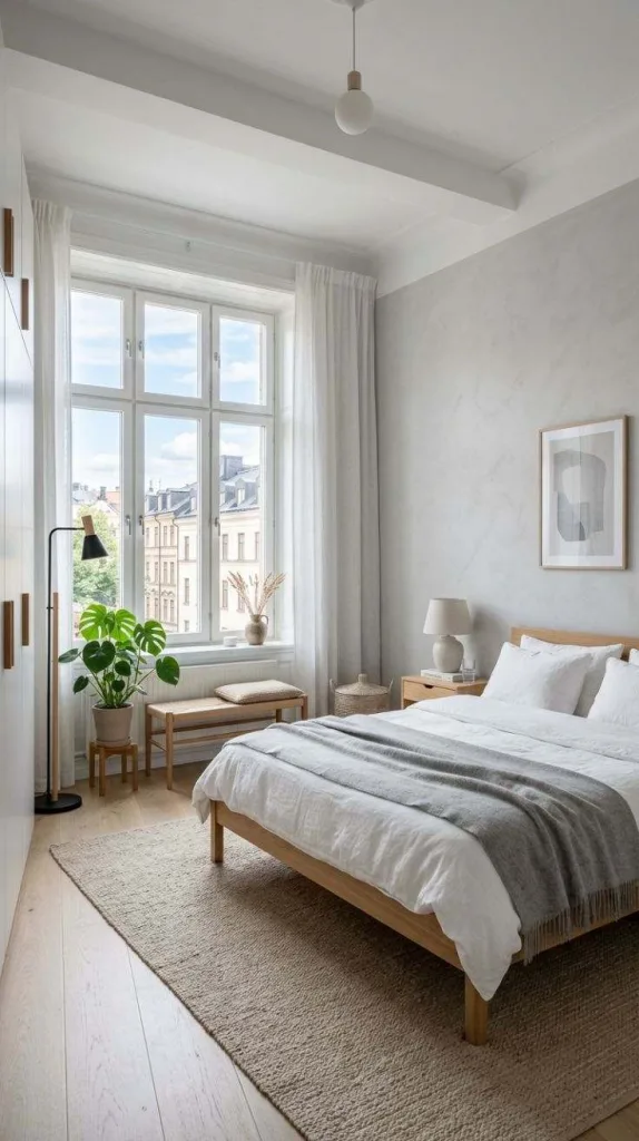 Stockholm Bedroom Ideas for a Cozy Nordic-Inspired Retreat 3 Scandinavian Minimalism