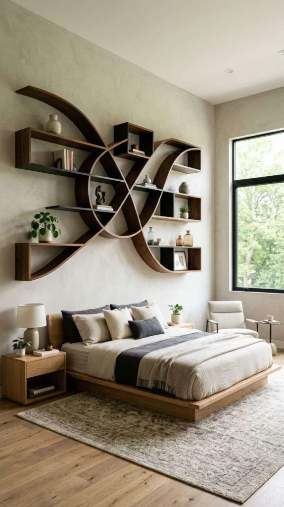 Sculptural & Modern Shelves