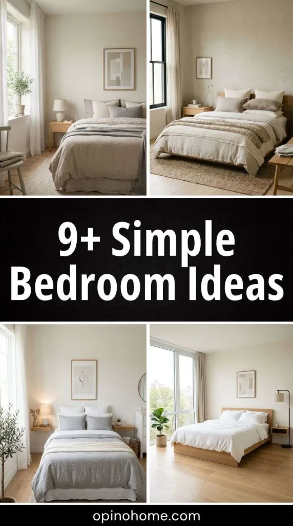 Simple Bedroom Ideas