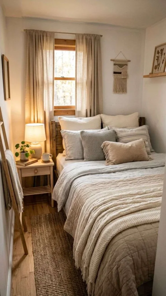 Bedroom Ideas for Small Rooms Cozy Spaces That Feel Bigger 11 Snug Layered Sanctuary