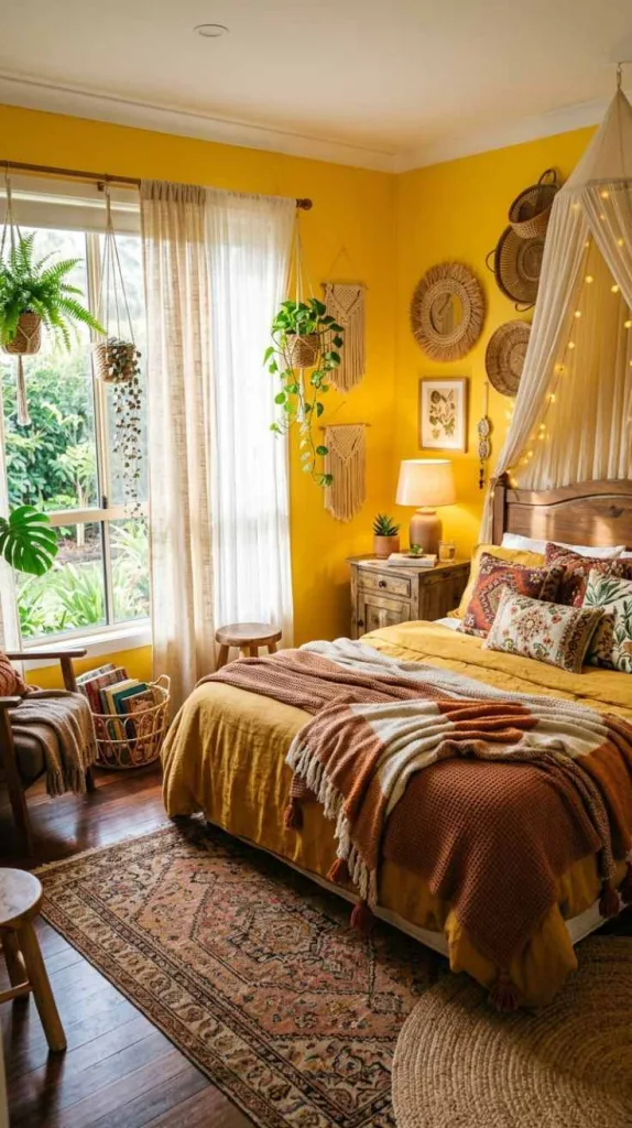 Sunflower Yellow Bohemian Haven