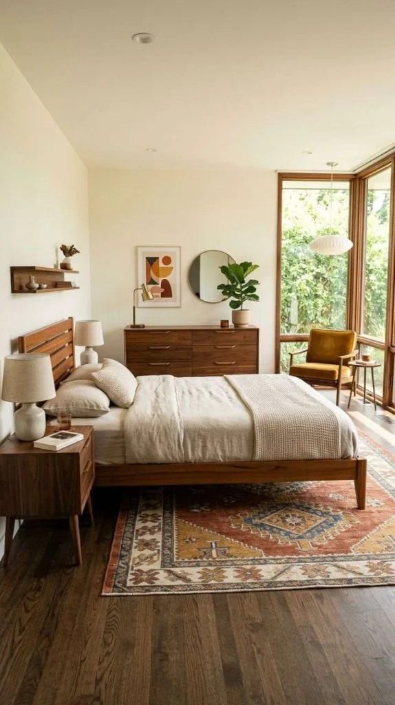 Walnut And Teak Furniture