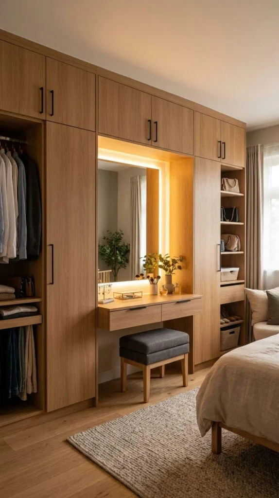 Bedroom Wardrobe Ideas for Stylish Modern Storage Solutions 9 Wardrobe With Dressing Area