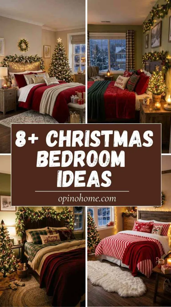 Christmas Bedroom Ideas for a Cozy Festive Retreat 2 Christmas Bedroom