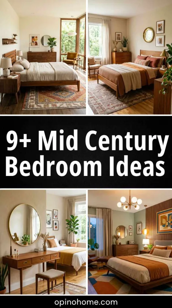 Mid Century Bedroom