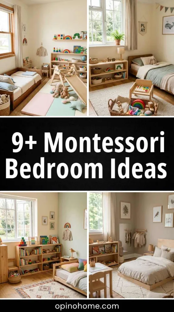 Montessori Bedroom Ideas for a Calm Child-Friendly Space 2 Montessori Bedroom