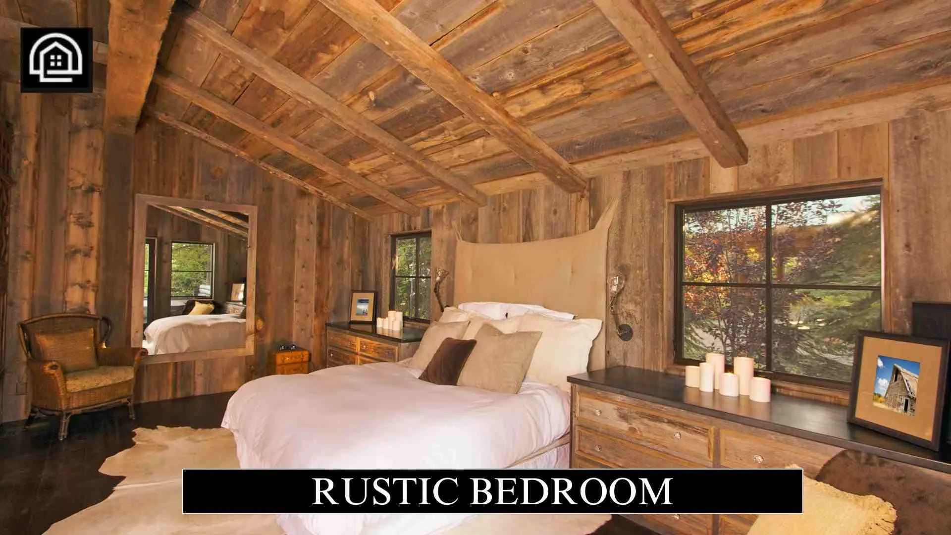 rustic bedroom