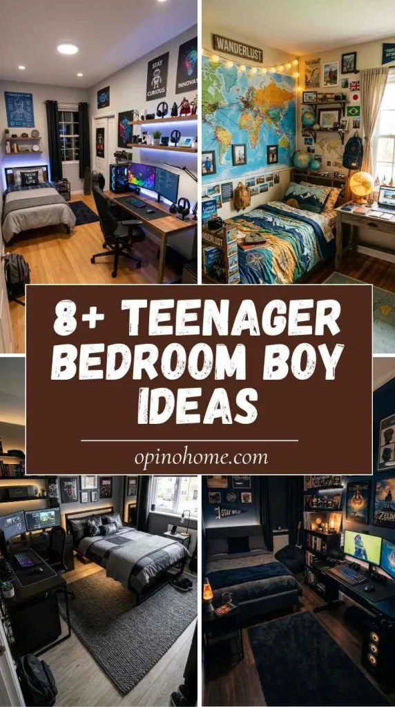 Teenager Bedroom Boy Ideas for a Stylish Modern Space 2 Teenager Bedroom Boy