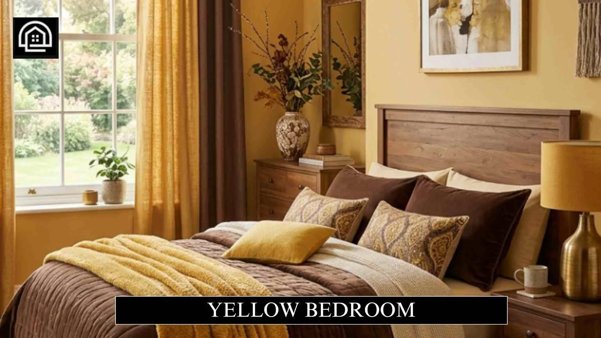 yellow bedroom